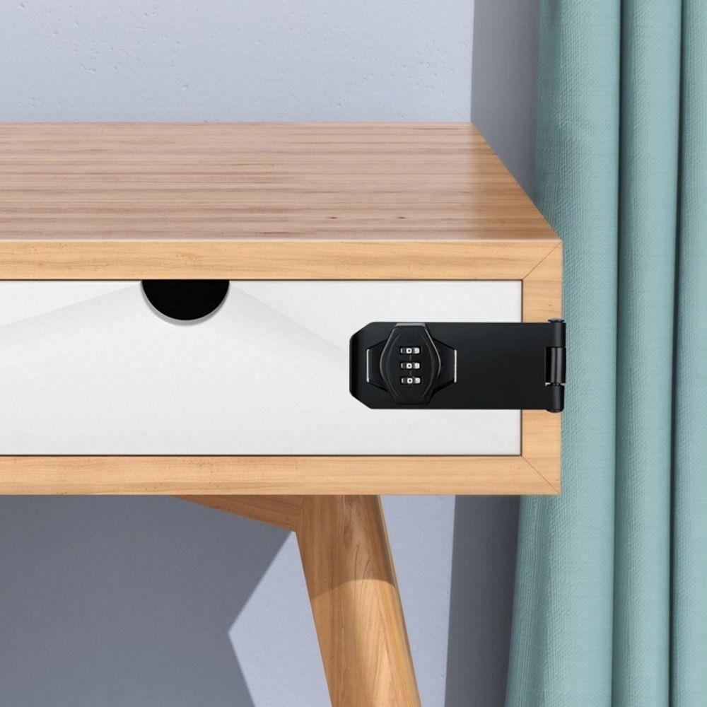 Anti-Theft Home Security Window Stoppers Coded Lock Cabinet Password Locks Combination Coded Lock
