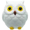 Cute Good Luck Owl Bank White SAN3412 17cm