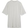 Y-3 Solid Color Loose Fit Drop Shoulder Short Sleeve T-Shirt Unisex Tops White JM7817