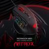Redragon M811 Aatrox MMO Gaming Mouse 15 Programmable Buttons Wired RGB Gamer Mouse Ergonomic Natural Grip Build 10 Side Macro Keys Software DIY