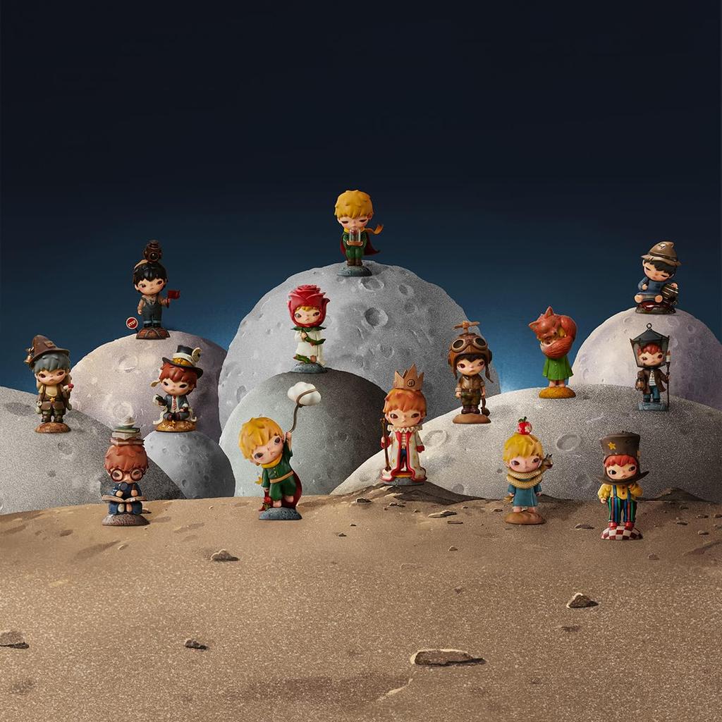 POP MART Hirono X The Little Prince Series [1 Piece] Pop Mart Gachapon Blind Box Figure Plastic Model Premium Toy PVC Soft Vinyl Original Character