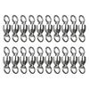 20Pcs Bearing Fishing Swivel Stainless Rolling Swivels Barrel Swivel Line Connector Heavy Duty Fishing Tackle Accessory