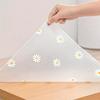 Waterproof Non-Slip Daisy Pattern Shelf Liner Roll, Multi-Purpose for Kitchen Cabinets, Drawers, Fridge & Table - Stain Resistant & Easy To Clean