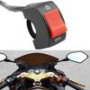ON/OFF Motorcycle Switch Push Button 12V Button Connector Handlebar Switch for ATV Electronic Bike Scooter Motorbike Accessories