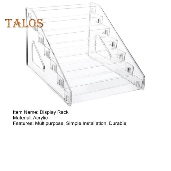 Nail Polish Organizer Acrylic Display Rack Transparent Design Multipurpose Sunglasses Organizer Essential Oils Holder