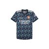Arsenal 21-22 Season Away Jersey Player Version Short Sleeve Football Shirt Men Jerseys Blue GM0212