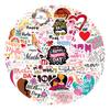 55 New Mother's Day Graffiti Stickers Decorate Notebook Suitcase Handbook Stickers
