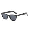 Simple Small Frame Cat Eye Sunglasses Trendy Man, Retro Women With Sunglasses
