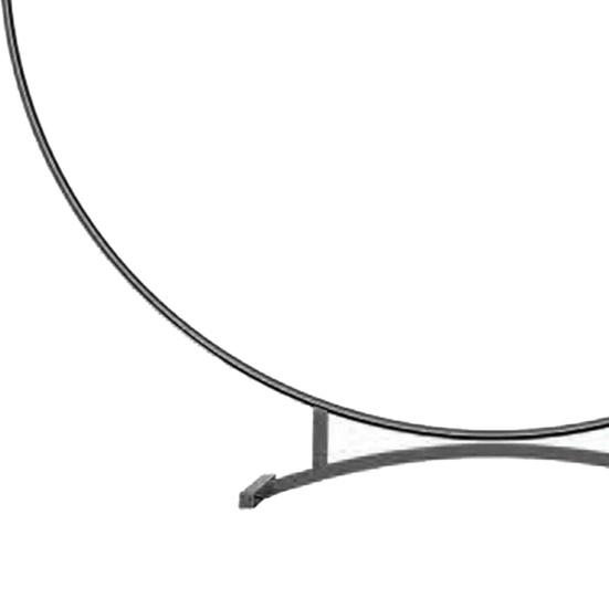 Wreath Hoop Sturdy Smooth Anti-rust Anti-oxidation Luster Surface Decorative Metal Ins Style Garland Circle Wedding Table Center Decor