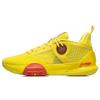 Li Ning All Day 6 Comfortable Trendy Shock Absorption Non-Slip Wear-Resistant Supportive Mid-Top Basketball Shoes Men Sneakers Yellow ABPR019-5