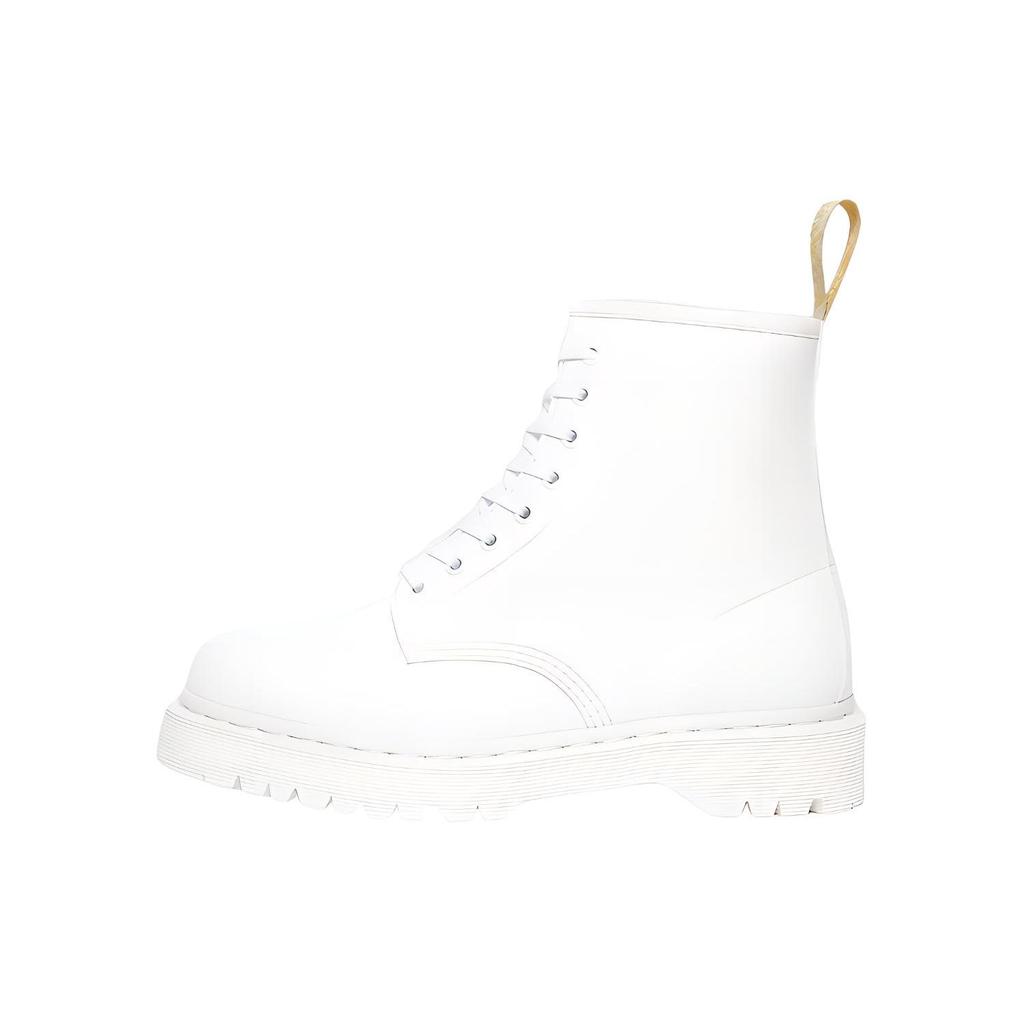 Dr. Martens 1460 Comfortable Thick Sole Ankle Boots Unisex Boots White 27357113