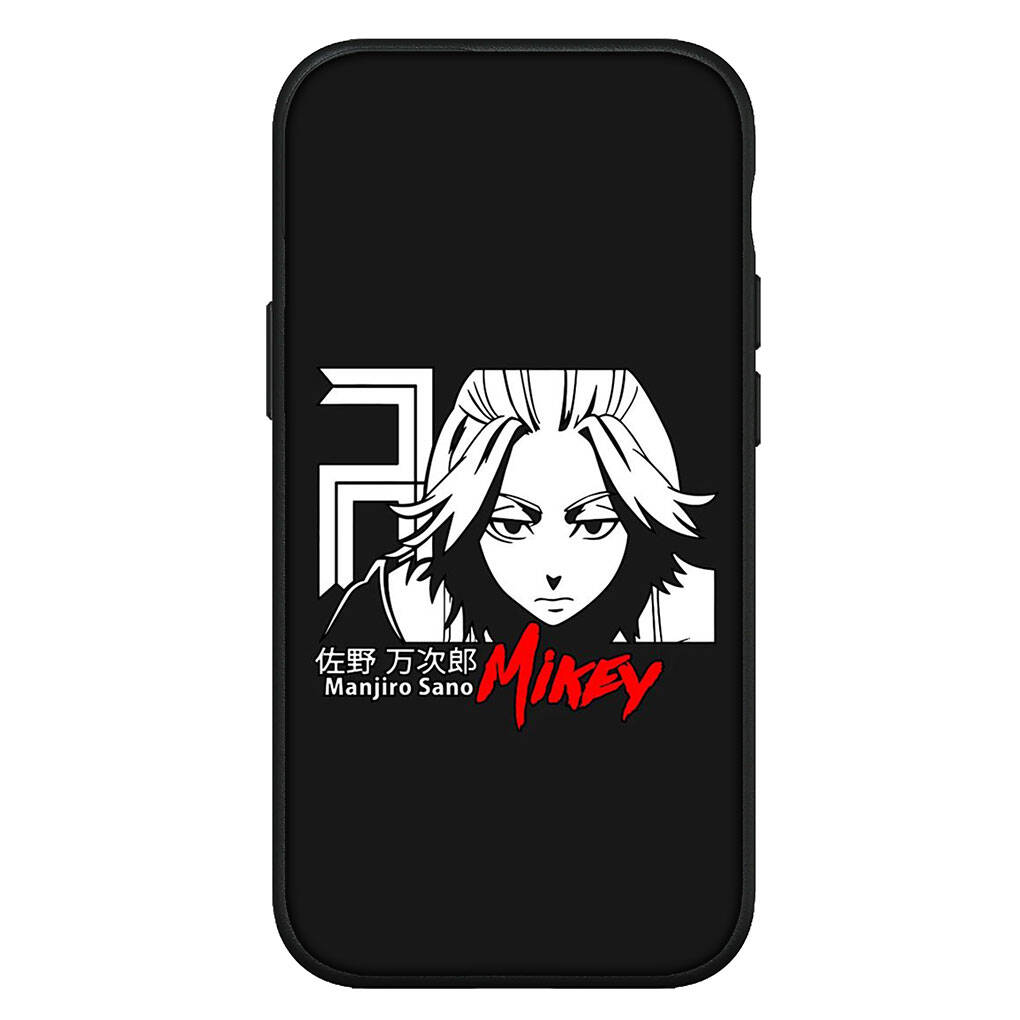 Cover for iPhone 17 16 15 Xiaomi Poco Redmi Note 14 13 12 11 Pro Max Samsung Galaxy S25 S24 S23 OPPO Huawei Tokyo Revengers Mikey Takemichi Phone Case