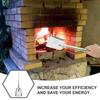 4 Pcs Professional Charcoal Ash Household Daily Fireplace Tool Wear-resistant Winter Stainless Steel
