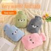 Cross-Border Large Capacity Cute Plush Hot Water Bottle for Girls - Cartoon Hand Warmer Winter Bag