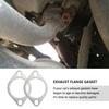 2Pcs Car Exhaust Gasket High Performance Improve Engine Efficiency Reduce Noise Exhaust Pipe Gaskets