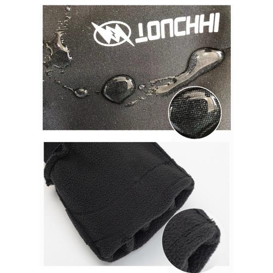 1 Pair USB Heated Cycling Gloves Warm Touchscreen Anti-slip Waterproof Cold Weather Winter Men Women Outdoor Motorcycle Electric Heating Gloves