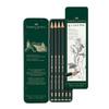 Watercolor Graphite 5 Design Tin Set FABER-CASTELL Pencils, Hardness,