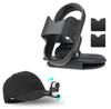 SHEAWA for Insta360 Go Hat Mount 360 Degree Attaches To Hat Brim or Bag Angle Accessory 3S/Go3 Clip, Rotation, Flexible, Strap, Adjustment,