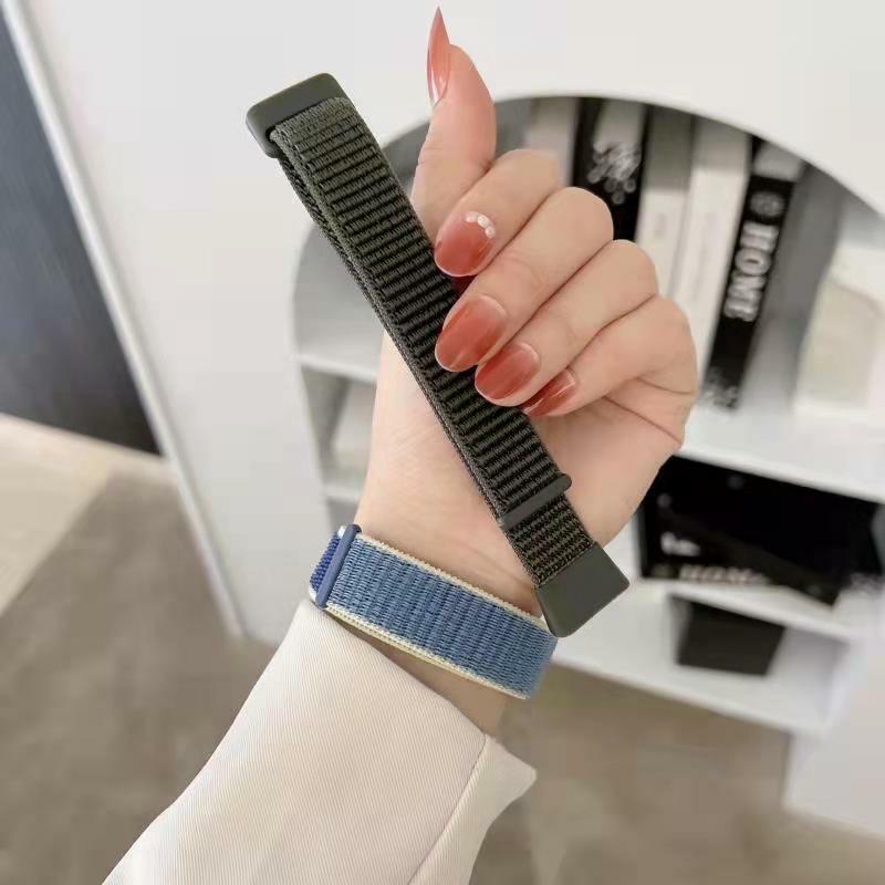 For Fitbit Charge 5/6 Nylon Strap Quick Release Sport Watch Band