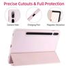 Tablet Flip Smart Leather Case for Samsung Galaxy Tab S10 Plus S10+ 12.4 S10 Ultra 14.6 2024 S9 FE S8Plus S7 FE A9 A8 S6 Lite