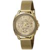 Boyfriend Watch 14502490 Gold Dial Stainless Steel Quartz 33MM Watch [Coach] Women's