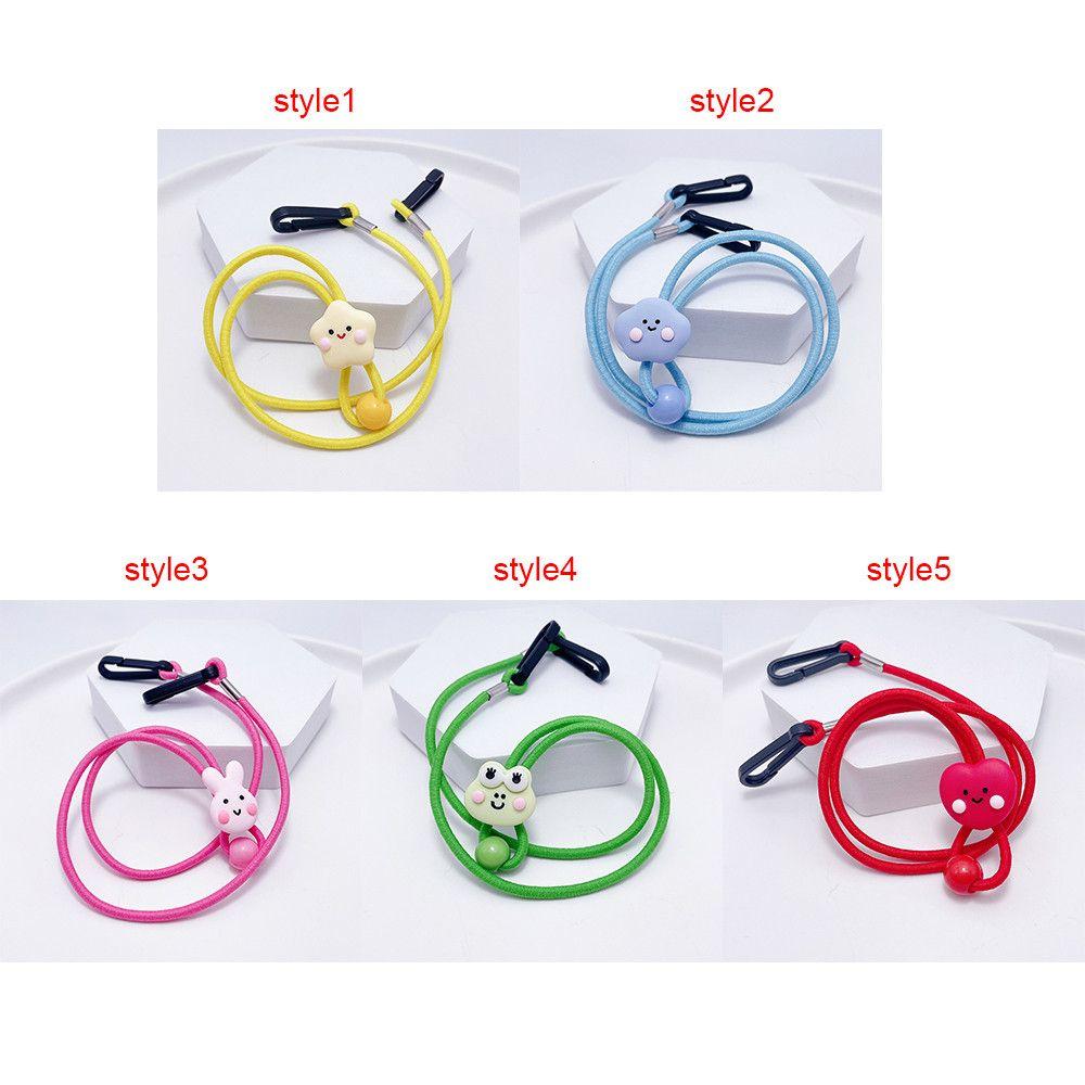 Children Adjustable Cartoon Glasses Holder Glasses Chain Masks Chain Mask Lanyard Neck Hanging Cord