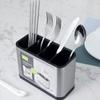 Large Capacity Kitchen Utensil Holder Multifunctional Spoon Fork Chopstick Holder