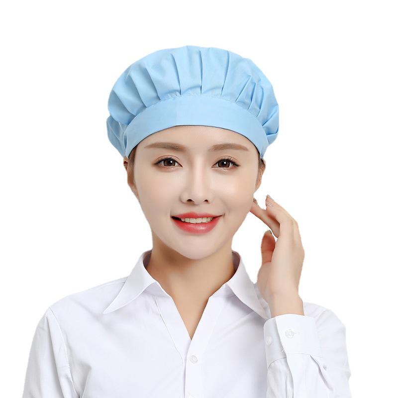 Xuan's Cotton Chef Hat: Unisex Dust & Food Cap for Workshop Hygiene