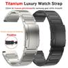22mm Titanium Metal Strap for Amazfit Balance GTR 4/3/2 Luxury Business Bracelet for Huawei Watch 5 Pro/ 4 Pro/3 Pro/GT4 46mm/Ultimate
