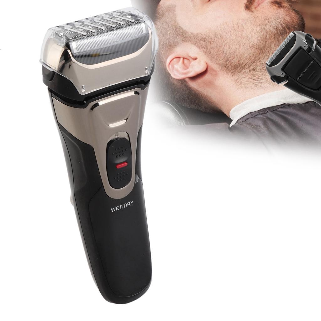 Профессиональная USB-зарядка для мужчин, водостойкая электробритва, портативный триммер для бороды