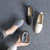 Leather Women's Shoes Flat Single Shoes Soft Bottom Leather Shoes