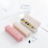 Travel Pill Box Holder Weekly Medicine Storage Organizer Container Drug Tablet Dispenser Independent Lattice Pill Case