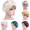 Long Hair Care Women Fashion Satin Bonnet Cap Night Sleep Hat Silk Cap Head Wrap