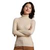 Autumn and Winter New High Collar Sweater Women's Thin Tight Bottom Shirt Short Sleeves Inner Knitted Sweater Long Sleeves