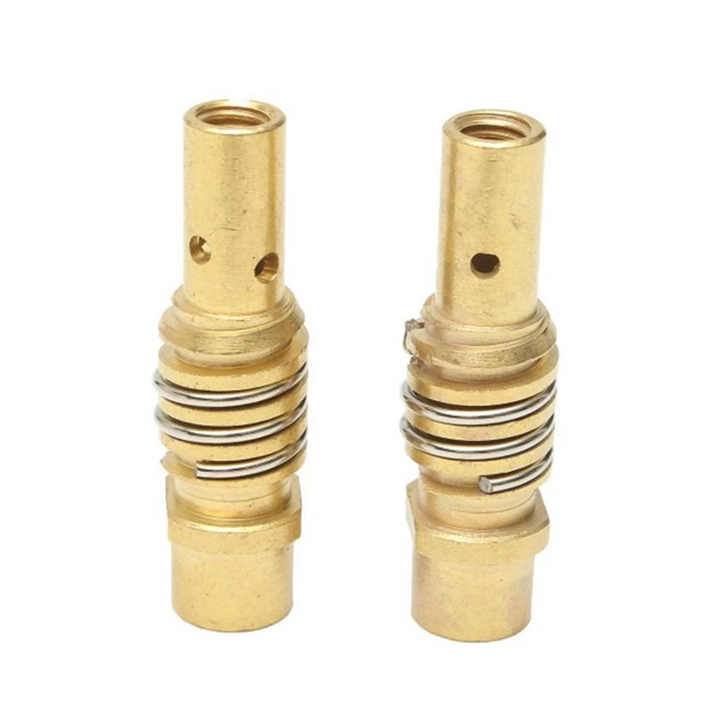 24Pieces MIG Welding Kit for 15AK Torch Including Nozzle Tip Gooseneck and Insulating Sleeves Automotive Metalwork Tasks