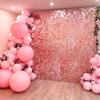 Rose Gold Curtain Background Birthday Party Decor Shimmer Wall Backdrop Foil Curtain Baby Shower Wedding Sequin Party Background