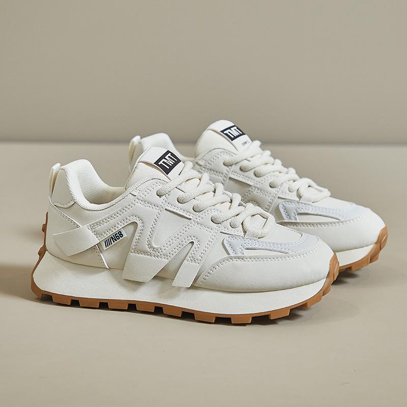 New Shoes Women  Spring Students Sneakers Women Sports Running Shoes Casual Thick Bottom Increase Designer  De Mujer