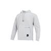 Ottoman Fleece Hoodie Men Tops Grey 1373878-558