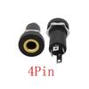 Gold Plated 3.5 Mm Headphone Female Socket 3.5 Mm Audio Socket 3/4 Pin 3.5mm Audio Jack Socket