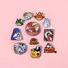 Vibrant Character Anime Brooches For Fashionable Clothing Decorative Metal Pins For Both Men Women And