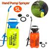 5L Garden Pressure Sprayer Water Pump Pressure Sprayer 2 Spray Modes Plant Spray Bottle Adjustable Strap for Lawn Garden