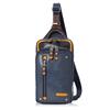 Body One Shrink Synthetic Leather [Mustache] Bag, Shoulder, Men's JEX-4330 (Navy)