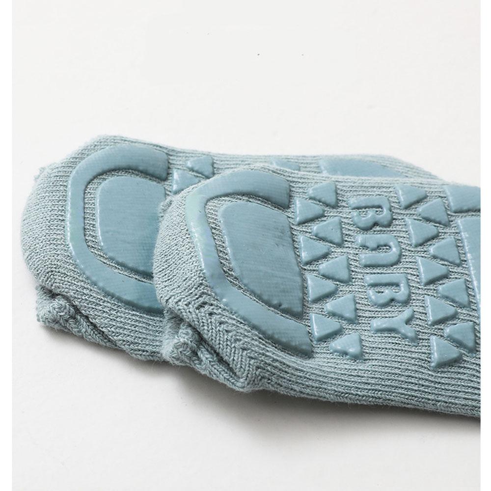 Baby Socks For Newborn Anti-slip Socks Child Solid Cotton Striped Socks Prink