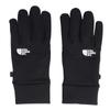 North Gloves Unisex Fleece Cold Protection Smartphone Touch Panel Compatible Black M [The Face] E-chip [FW23]
