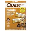 Mini Protein Bars, Chocolate Chip Cookie Dough, 14 Bars, 0.81 Oz (23 G) Each