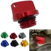 Motorcycle Crankcase Cap CNC Engine Oil Filler Screw Cover Plug M20*2.5 For Yamaha Honda Suzuki Kawasaki General Purpose Parts