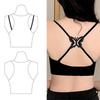 Butterfly/Flower/Heart Shape Women's Bra Anti-Slip Buckle Bra Shoulder Strap Cross Retainer