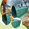 Yard Waste Bag Dustpan Collect Debris Leaves Grass Clippings Recycling Bin Trash Can