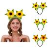 Sunflower Headband Party Costume Flower Party Karaoke Punk Photo Props Party Hair Hoop Cosplay
