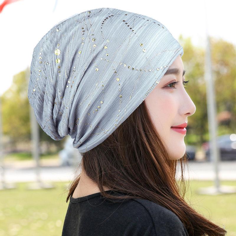 Breathable Cotton Postpartum Cap - Lightweight Headscarf for Summer and Spring